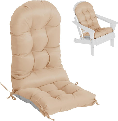 Adirondack Chair Cushion, Extra Thick High Back Rocking Chair Cushion 47x19.6x4 Inch,