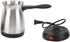 Electric Turkish Coffee Maker Machine, 600ML Stainless Steel Pot with Anti-Scald Handle, Heating Tea Maker Kettle