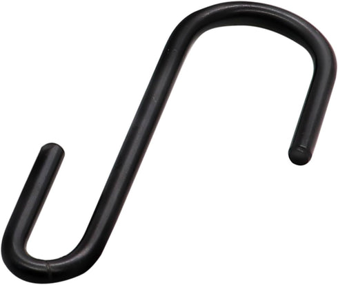 24 Pack ESFUN 3 inch Heavy Duty S Hooks, Black S Shaped Hanging Hooks for Kitchenware & More