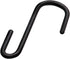 24 Pack ESFUN 3 inch Heavy Duty S Hooks, Black S Shaped Hanging Hooks for Kitchenware & More