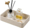 PU Leather Valet Tray Organizer, Modern Nightstand Organizer Bedside Desktop Storage for