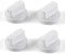 4 Pcs KIP 5J73 Stove Knobs Replacement: GE Stove Parts WB03X24952 Burner Knobs for GE Range Cooktop