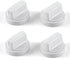 4 Pcs KIP 5J73 Stove Knobs Replacement: GE Stove Parts WB03X24952 Burner Knobs for GE Range Cooktop