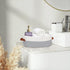 Bathroom Countertop Organizer Basket, Cotton Rope Woven Decorative Basket for Bathroom, Bedroom, 13"x6.3"x4.3" (Off