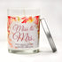 Luxury Scented Soy Candle by Miss to Mrs. - Engagement Candle, Wedding Day Gift for Bride to Be