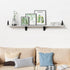 Set 3, 17 6 Inches Forbena White Floating Shelves for Wall Decor of x Bathroom Shelf Over Toilet, Small Modern Mounted