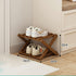 Closet (Tawny-2 YYW Bamboo Shoe Rack for Entryway,Installation-Free and Foldable Vertical Shoe Storage Organizer,Free