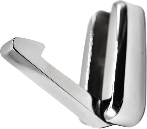 Vinland Marine 304 Stainless Steel Spring Loaded Folding Coat Hook, 2" x 1.15", Retractable Wall Hook, Boat Accessories