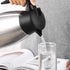 68 Oz Insulated Thermal Coffee Carafe, Stainless Steel Double Walled Vacuum Thermos for Hot Beverages, Silver