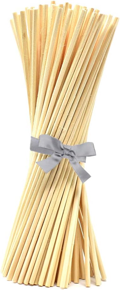 Urban Naturals Reed Diffuser Sticks 7 Inch Natural Rattan, Set of 108 for Essential Oil Bottles, Home Fragrance Projects