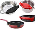 Snap Strainer, Clip-on Heat Resistant Silicone Colander for Pots, Hands-free Pour Spout for Pasta, Vegetables