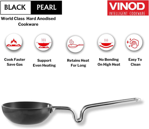 Vinod Tadka Pan - 3.25mm Thick, Hard Anodized (Small)