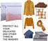 Kimmama Oversize Mesh Laundry Bags - Large Delicates Bag for Washing Machine, Jumbo Sack for Clothes, Bed Sheets, Toys