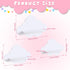3 Tatuo Pcs Floating Cloud Shelves for Wall White Wavy Small Floating Shelves for Bathroom Living Room Bedroom Corner