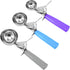 Ice Cream Scoop Set, Cookie Scoop Includes 1.2 OZ/2 OZ/4 OZ Scoops for Portion Control of Cookie Dough & Ice Cream