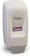 GOJO 800 Series Bag-in-Box Push-Style Lotion/Shower Soap Dispenser, White, for 800 mL Soap