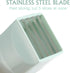 Luxshiny 2Pcs Fruit Slicer, Egg Slicer, Strawberry Cutter, Stainless Steel Tools for Soft Fruits and Vegetables, Green