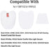 HV322 HV345 HV343AMZ Filters for Shark HV320 ZS350 ZS351 ZS351C ZS352 Vacuum, Perfect for Pet Hair, Dirt