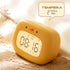 Kids Alarm Clock for Boys and Girls Bedroom, LED Cute Clock with Digital Display, Children's Sleep Trainer, Ok to Wake