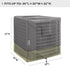 KylinLucky Air Conditioner Cover for Outside Units, Fits up to 30 x 30 x 32 Inches