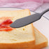 Stainless Steel Cheese Dessert Knives, Set of 6, Breakfast Butter Knife & Sandwich Spreader (Black)