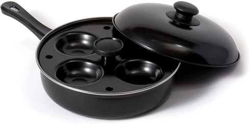 Fox Run Egg Pan, Non-stick Egg Poacher and Fry Pan Set