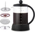 Easyworkz Eclipse French Press 27 oz Coffee Maker with Borosilicate Glass for Tea