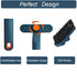 Multifunctional Cleaning Brush, Hard Bristle Crevice Cleaning Tools for Grout, Toilet, Window, Tile, Household Use