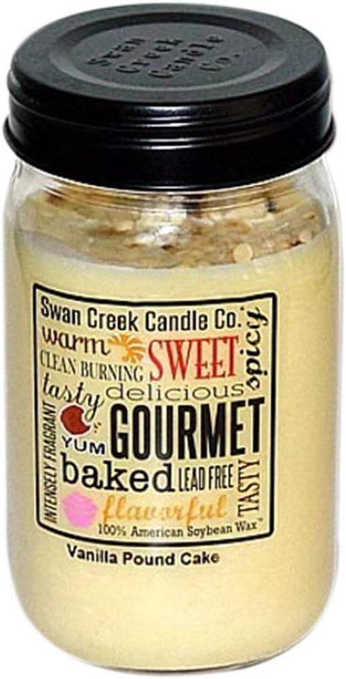 Swan Creek Candle Vanilla Pound Cake, 24 Oz