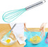 Webake Silicone Whisk Set of 4, 8 Inch and 10 Inch, for Nonstick Cookware