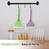 2 Pack Silicone Pancakes Spatula, Wide Turner for Eggs, Fish, Pizza, and Steak for Nonstick Cookware