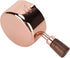 Rose Gold Stainless Steel Sauce Pan with Wooden Handle, and Easy to (1/3cup)