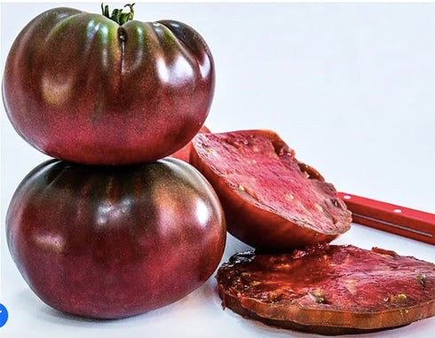 Black Krim Tomato Seeds - Heirloom Large Tomato From Ukraine's Crimea - One of The Most Delicious Tomatoes for Home