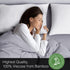 BEDELITE Standard Pillow Cases Set of 2, Cooling Rayon Pillowcases for Hot Sleepers & Night Sweats