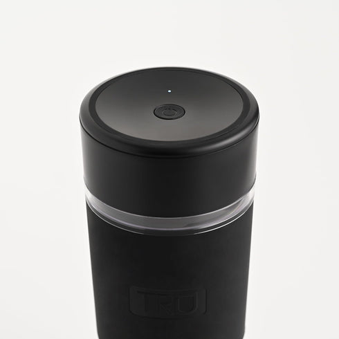 TRU Hydration Blender, Single-Button Operation, USB Rechargeable Battery, Black