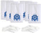 Replacement GN Vacuum Cleaner Bags for Miele Classic C1, Complete C2, C3, 6 Pack Dust Bags + 2 Filters