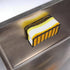 Toplife Sponge Holder for Kitchen Sink - Black Rust-Proof Suction Cup Sponge Caddy