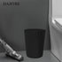 DAJITRE 1.8 Gallon Small Trash Can - Slim Profile Wastebasket Recycling Bin for Compact Spaces in Bathroom, Office,