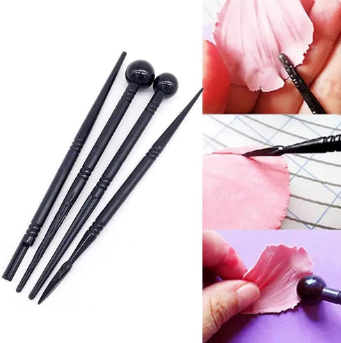 31pcs Fondant Cake Modeling Tools Kit for Cookie and Cake Decorating, Sugarcraft Sculpture and Pottery