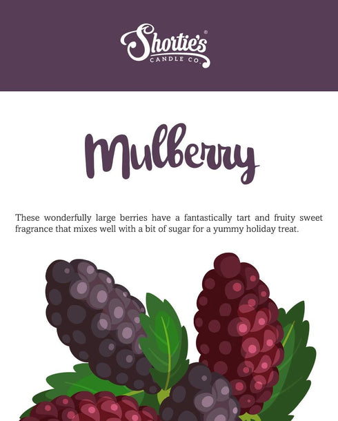 Shortie's Candle Company Mulberry Wax Melts Multi Pack, Formula 117-2, 3 Oz. Bars (6 Oz. Total), Christmas Air Freshener