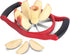 Newness 5.12 Inch Extra Large Apple Slicer, Heavy Duty Cutter for 8 Slices, Stainless Steel Corer - Red