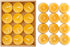 12pcs Natural Beeswax Tealight Candles, Handmade Decorative Unscented Tea Lights for Birthday Party, Wedding, Spa, Home
