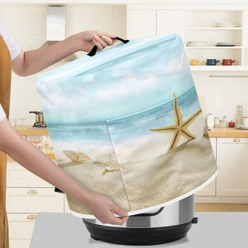 Air Fryer Dust Cover Compatible with 3 Quart, Insulated Kitchen Appliance Cover with Storage Pockets