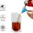 20 Pcs Reusable Sneak Travel Drinking Alcohol Flask Concealable Plastic Flasks with Funnel (16 oz)