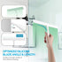 FY&XZH 11-Inch Never Rust Silicone Shower Squeegee for Glass Doors with Hook, Bathroom Cleaner Tool, Household Window