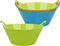 Tiawudi 6 Pack Snack Bowls - Large Plastic Serving Bowls for Kitchen, Microwave Safe
