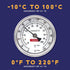 CONCORD 3" Stainless Steel Thermometer for Home Brewing - 4" Stem