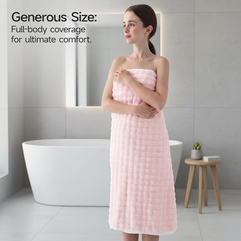 Sets 8-Piece, 35x70 14x30 12x12 Set REDKISS Soft Bath Towel Microfiber Quick Dry & Absorbent, in Large Bath Sheet
