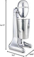 Hamilton Beach DrinkMaster Electric Drink Mixer, Retro Milkshake Maker, 28 oz, Classic Chrome