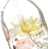 Glass Soap Pump Dispenser Floral and Butterfly, 17 Ounce by A Ting